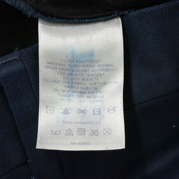 Lands End 37 x 34 Navy Blue Tailored Fit Chino‎ Pants - Picture 4 of 7